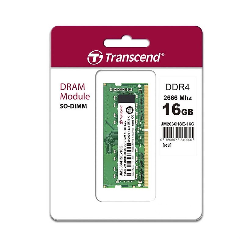 Transcend 16GB DDR4 Laptop RAM Price in Nepal