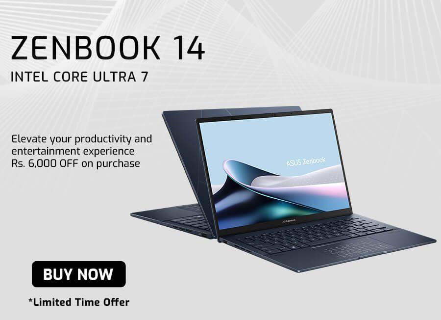 Limited Offer Zenbook 14 Intel core Ultra 7