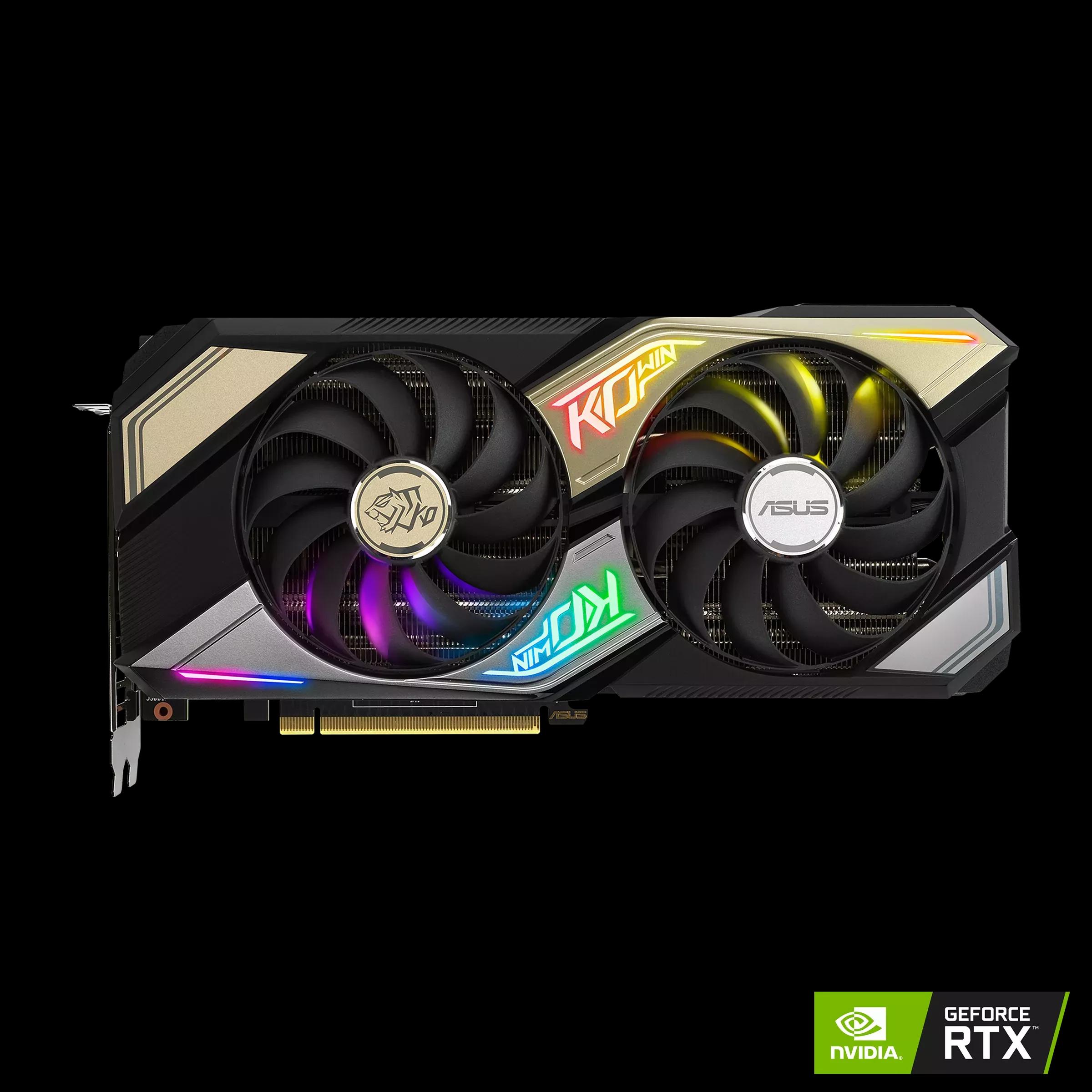 Asus KO GeForce RTX 3060 Ti V2 OC Edition Graphics Card, 8GB GDDR6 (KO-RTX3060TI-O8G-V2-Gaming)