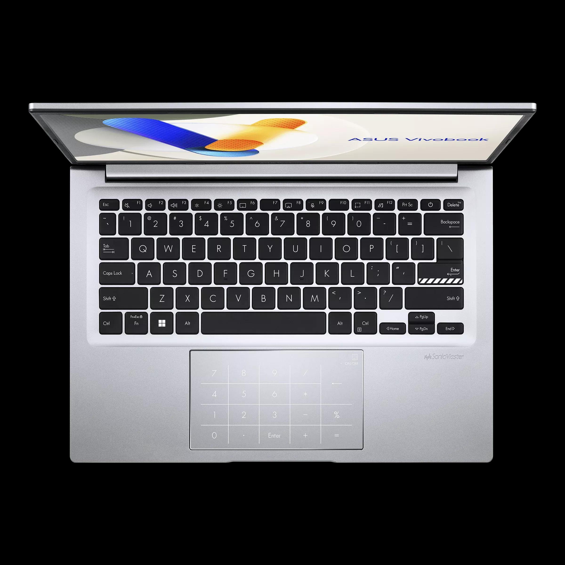Asus VivoBook 14 2023 X1405ZA i5 12500H | 8GB RAM | 512GB SSD | 14" FHD display | Backlight Keyboard | Magic NumPad | 2 Year Warranty