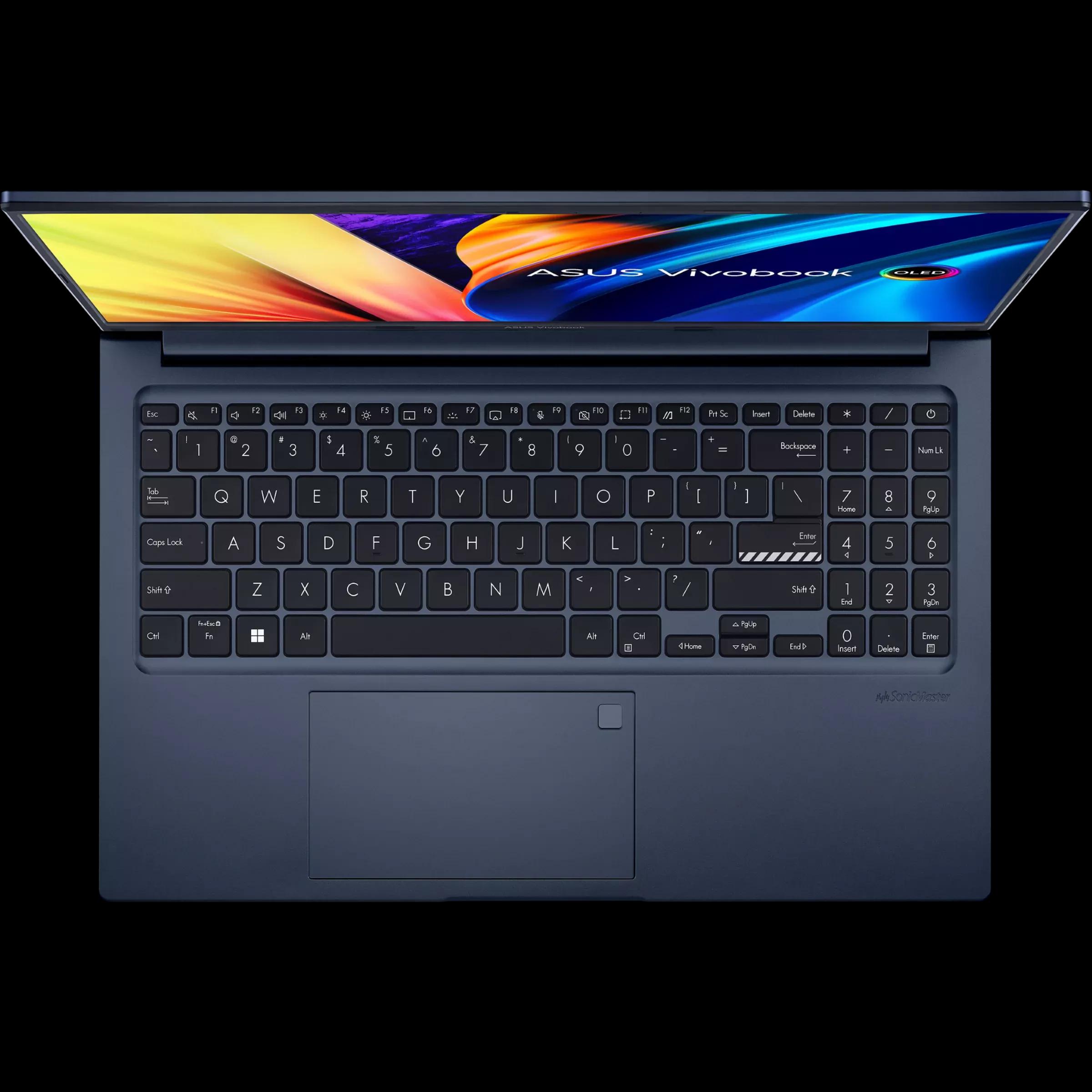 asus budget laptop with oled display