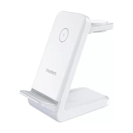 CHOETECH 15W 4-in-1 Wireless Charger Stand for iWatch and Samsung Watch ( T608 ) Price Nepal