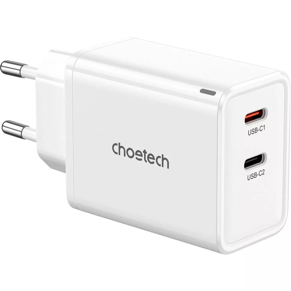 CHOETECH 65W Wall Charger Fast Charging GaN Dual USB Type C (PD6013) Price Nepal