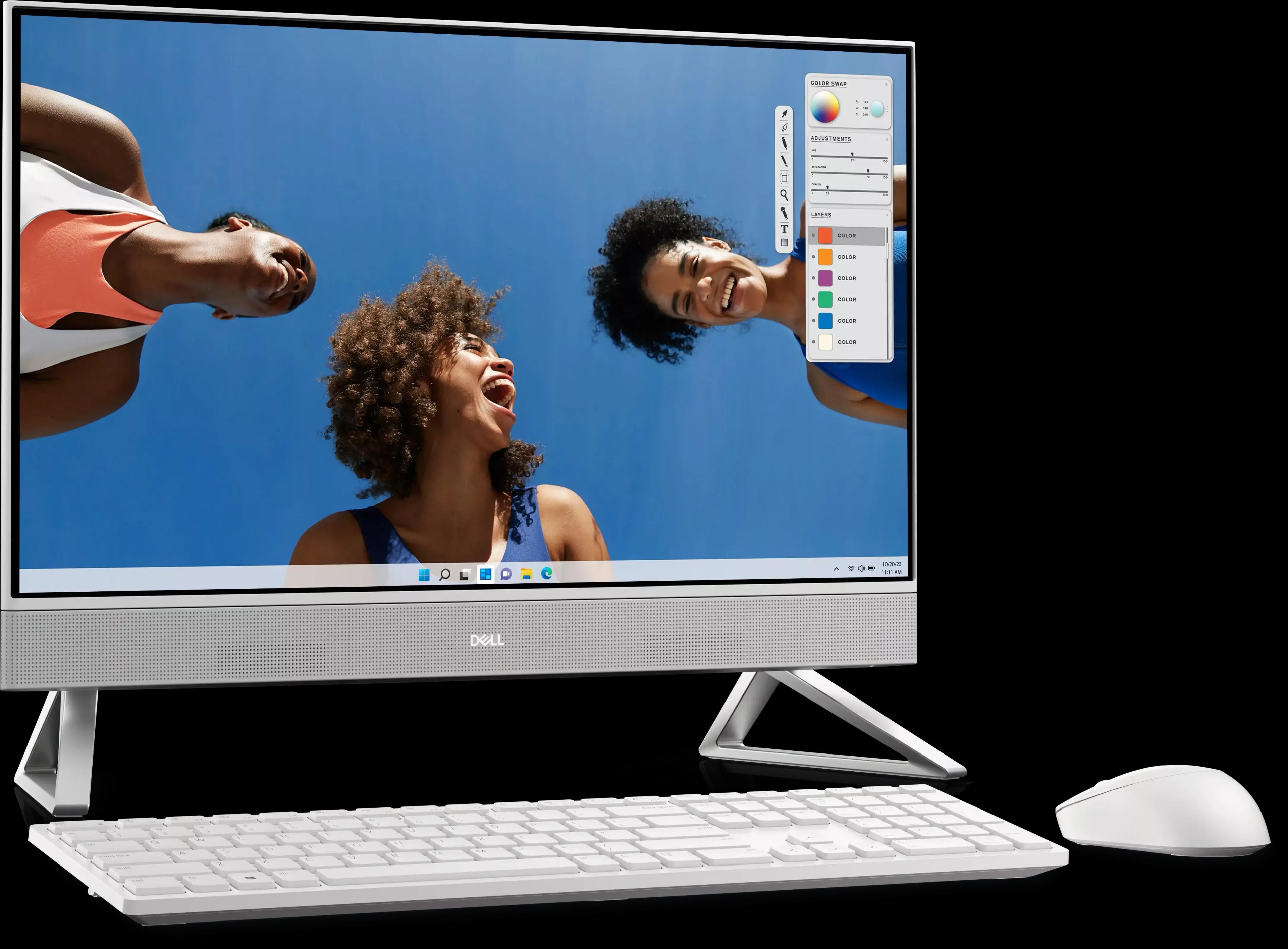 Dell Inspiron 5420 AIO Desktop - 13th Gen i7 | 16GB RAM | 512GB SSD | 23.8" FHD TouchScreen | 2 Year Warranty