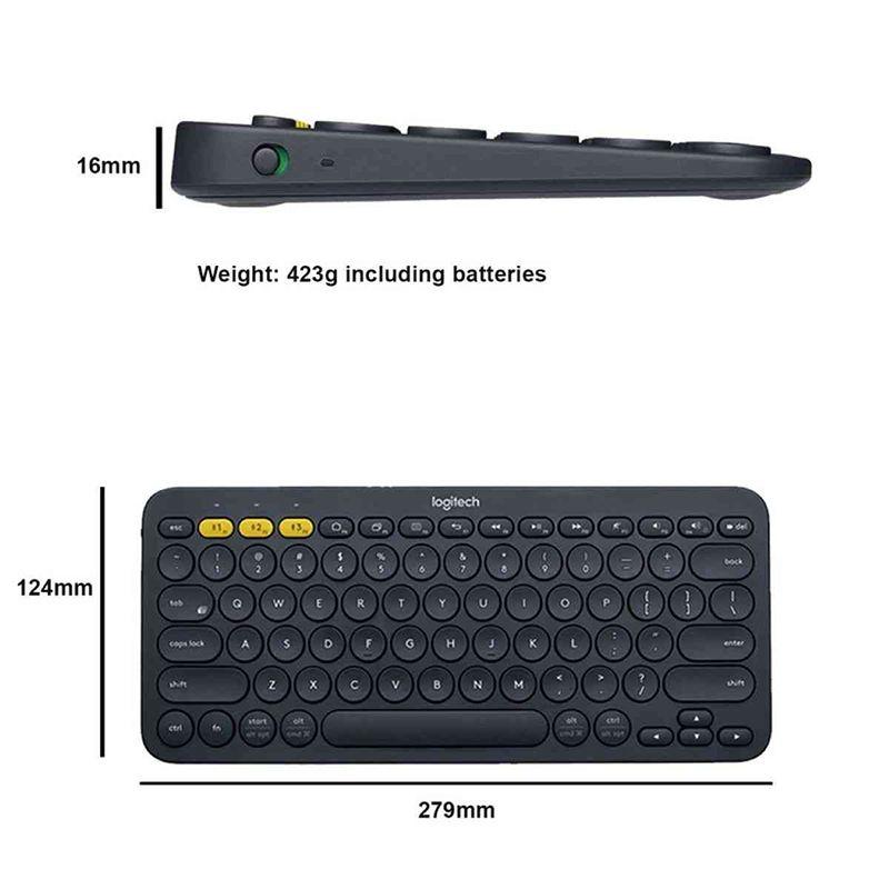 Logitech K380 Multi Device Minimalist Bluetooth Keyboard