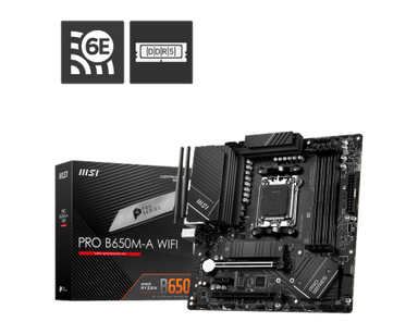 MSI PRO B650M-A WIFI DDR5 AMD AM5 mATX Motherboard Price Nepal