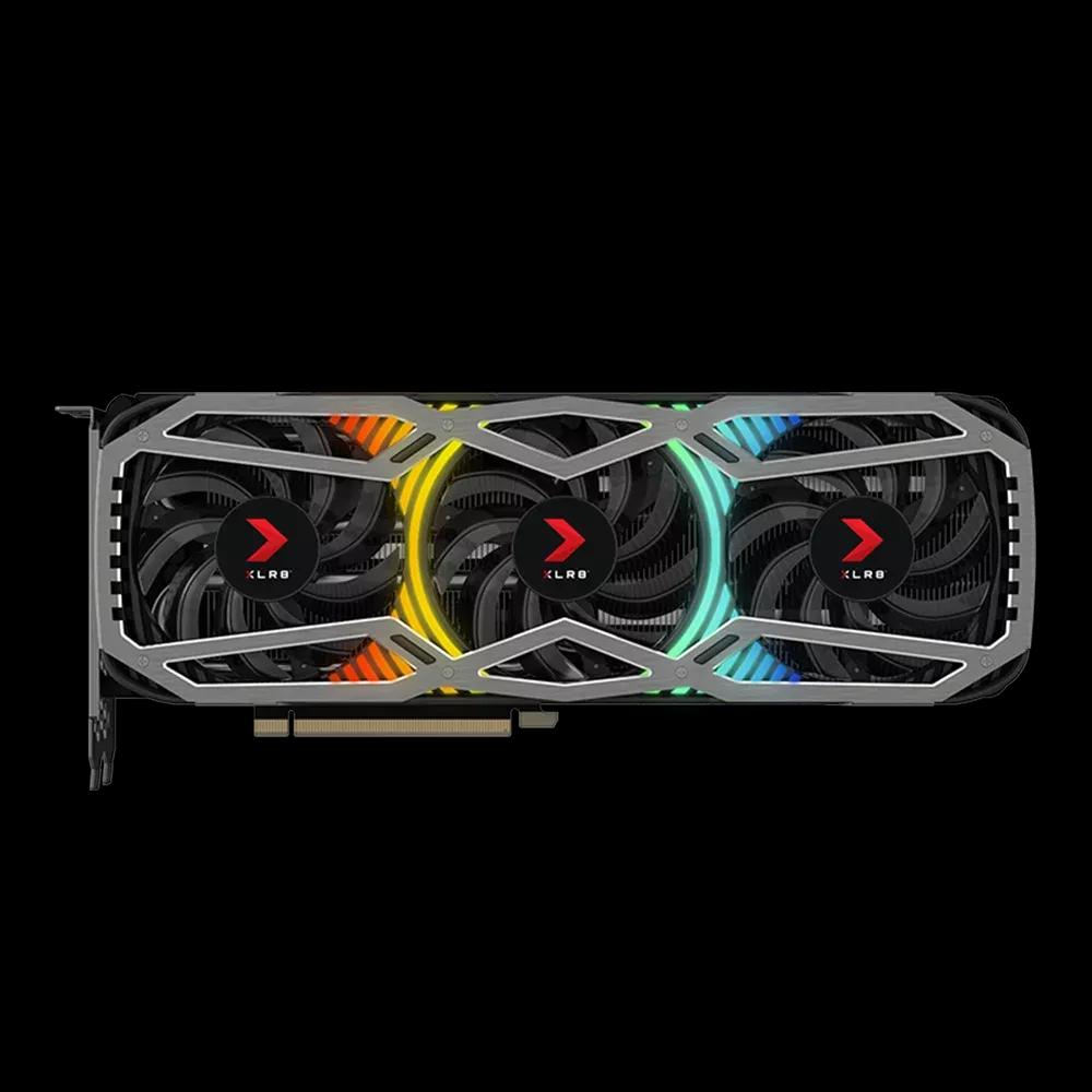 PNY GeForce RTX 3070 Ti 8GB XLR8 Graphics Card - Gaming UPRISING EPIC-X RGB GPU with Triple Fan