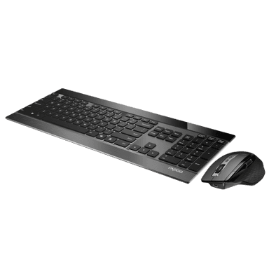 Rapoo 9900M Multi-mode Wireless Ultra-slim Advanced Desktop Set