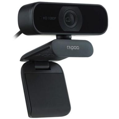 Rapoo C260 1080 Full-HD USB WebCam - Wide-angle Lens, In-built Mic, Crisp Images & Videos