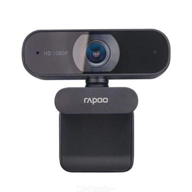 Rapoo C260 1080 Full-HD USB WebCam - Wide-angle Lens, In-built Mic, Crisp Images & Videos