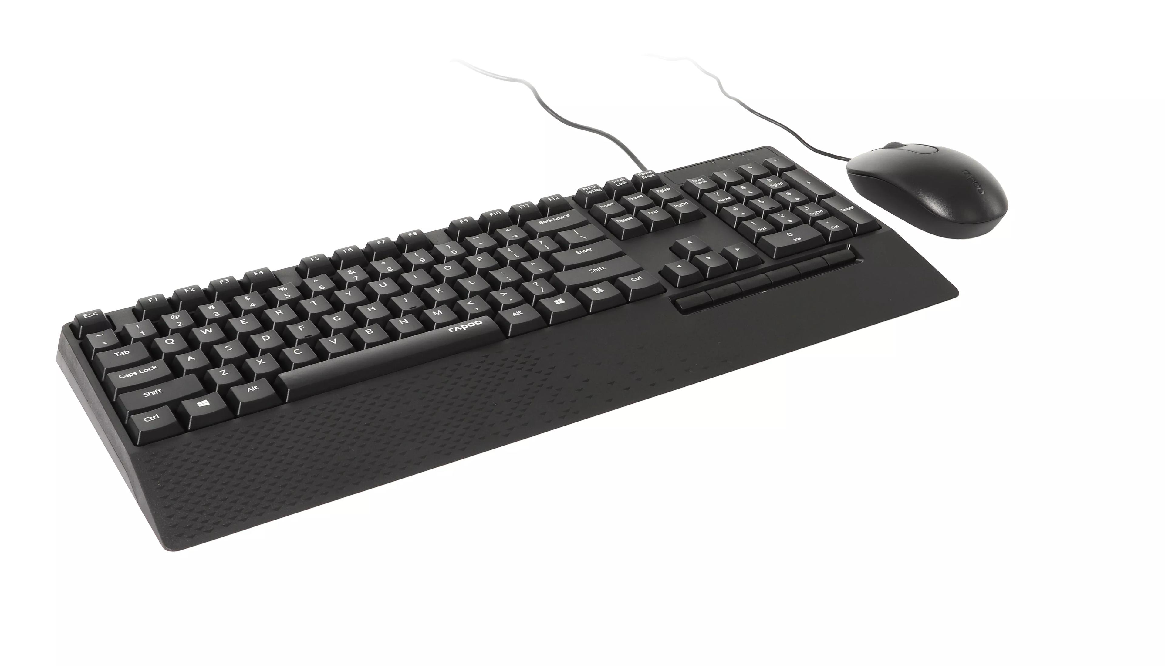Rapoo NX2000 Combo Wired Mouse & Keyboard