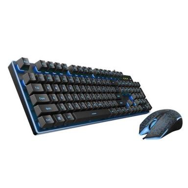 RAPOO V100S US-Black Backlit Gaming Keyboard & Optical Gaming Mouse
