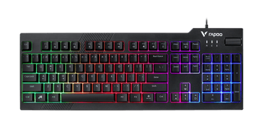 RAPOO V50S Backlit Gaming Keyboard- BLACK