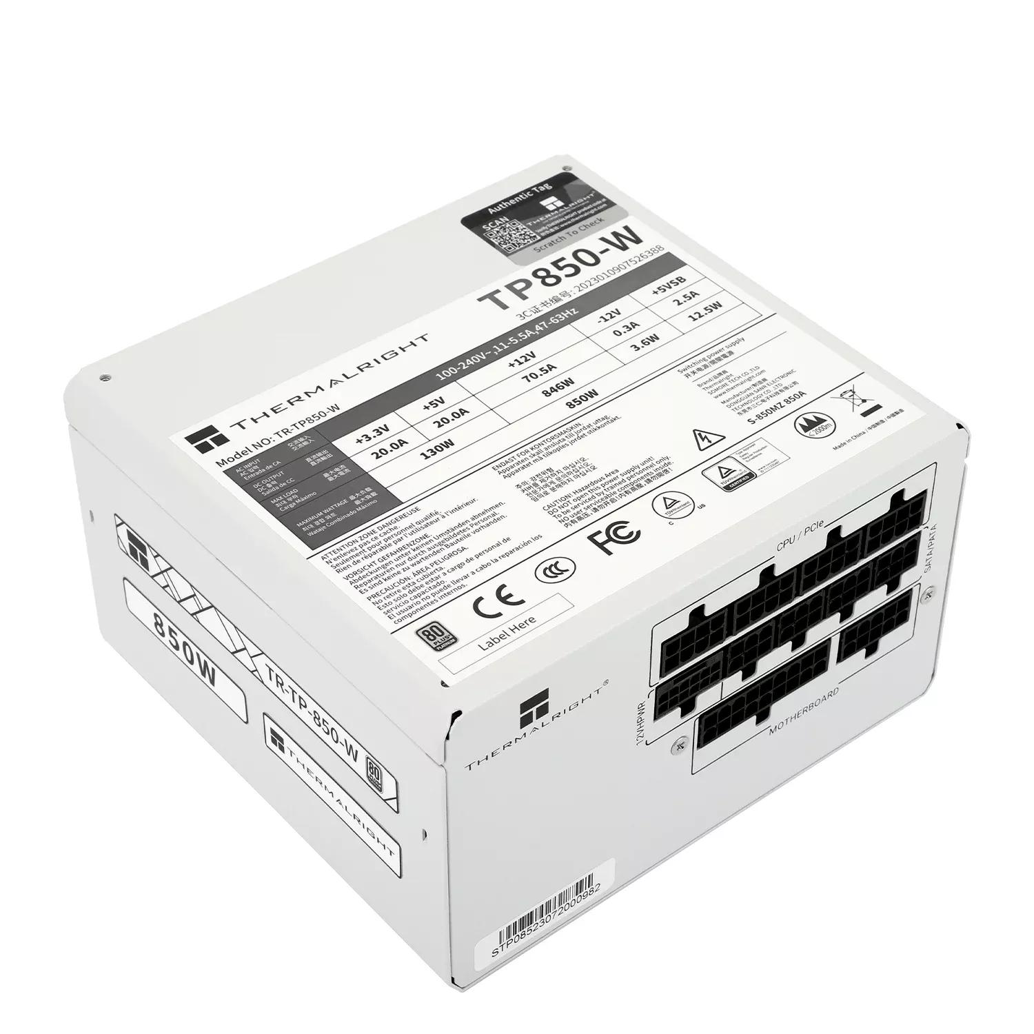 Thermalright TG-850W 80+ Platinum Fully Moduler White Power Supply