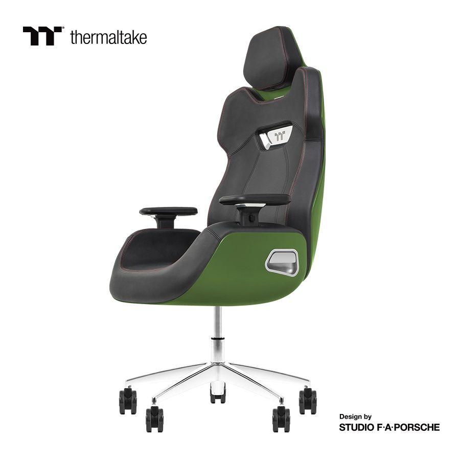 Thermaltake GGC/Argent E700 Gaming Chair/Racing Green/Comfort size/4D/75 mm Price Nepal