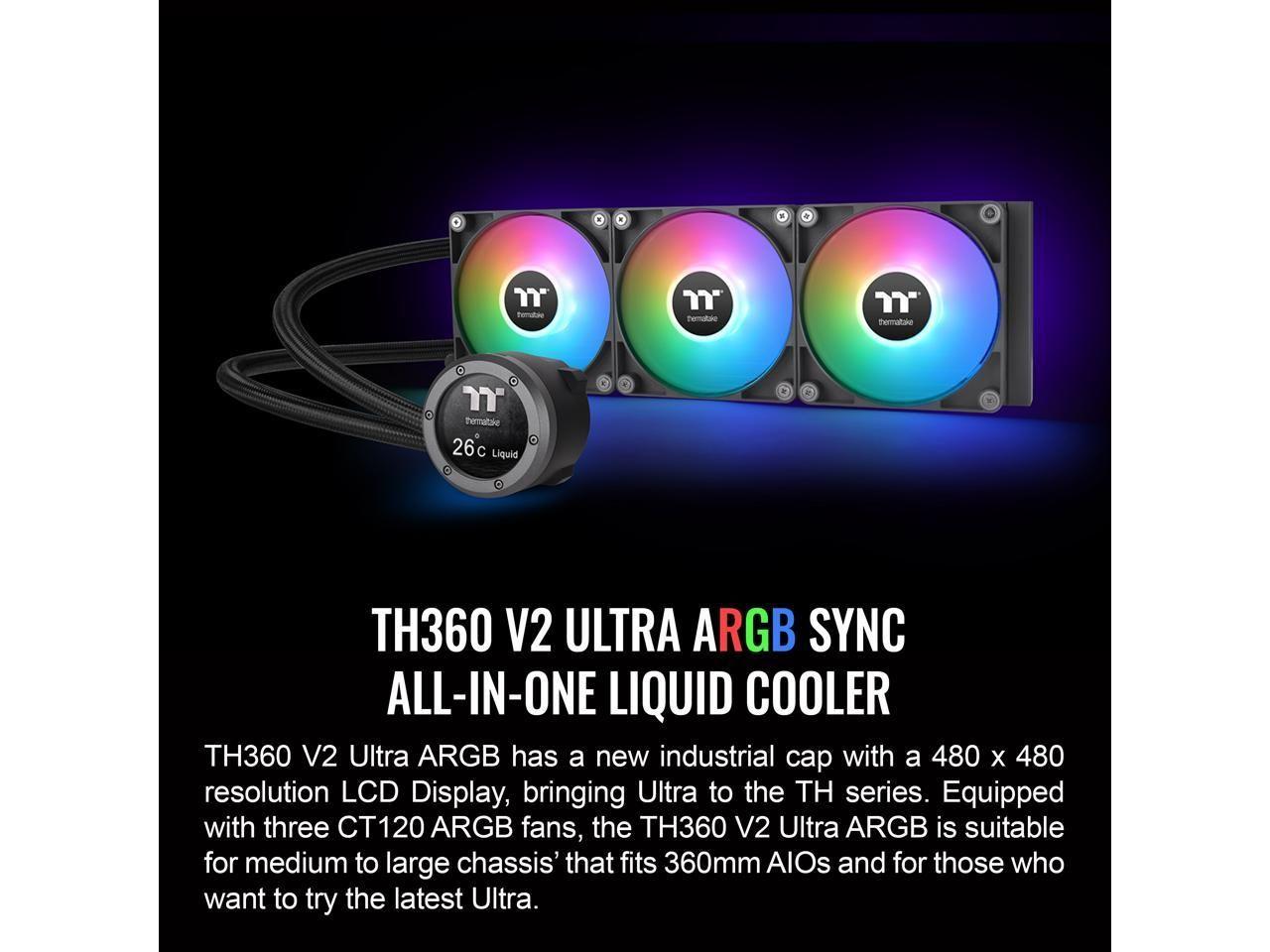 Thermaltake TH360 V2 Ultra ARGB Sync/AlO Liquid Cooler Price Nepal
