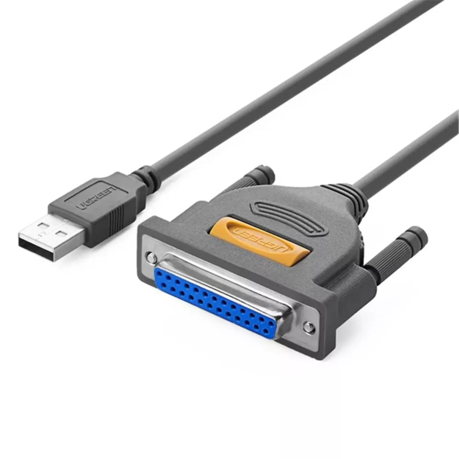 UGREEEN 2 Mtr USB 2.0 A To DB25 Female Parallel Print Cable