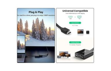 UGREEN HDMI To VGA+3.5mm Audio With Power Port Converter Price Nepal