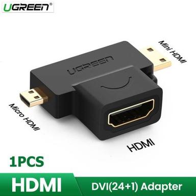 UGREEN Micro HDMI + Mini HDMI Male to HDMI Female Adapter Price Nepal