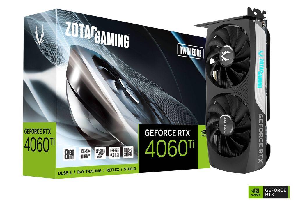 ZOTAC GAMING GeForce RTX 4060 Ti 8GB Twin Edge 8GB GDDR6 Graphics